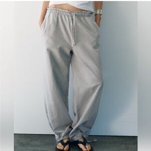 ZARA NWT LOW WAIST LOOSE JEANS ZW COLLECTION runs big